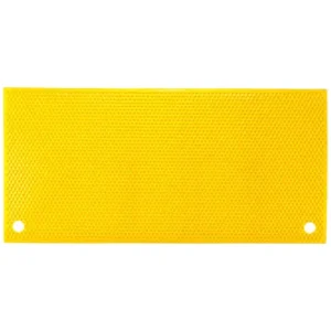 برگه موم پلاستیکی بلند هفت گوهر | زرد رنگ | بدون موم اندود شده