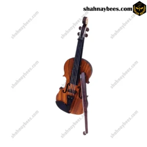 ویالون دکوری کوچک | چوبی | همراه با آرشه