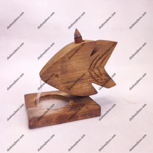 جاعودی آبشاری | طرح ماهی چوبی