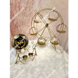 ست هفت سین | طرح چرخ و فلک طلایی