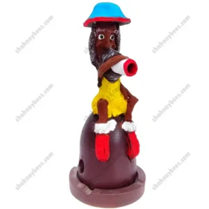 جاعودی شاخه ای کوتاه | طرح پیرمرد | پایه سفالی | طرح سیگار