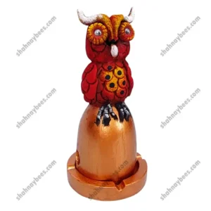 جاعودی شاخه ای کوتاه | طرح جغد | پایه سفالی