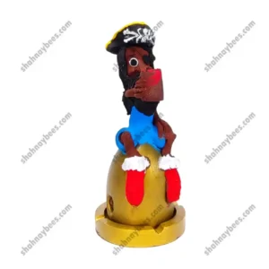 جاعودی شاخه ای کوتاه | طرح دزد دریایی | پایه سفالی | طرح پیپ