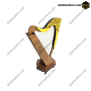 ساز چنگ دکوری | چوبی | ایستاده