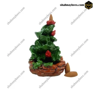 جاعودی آبشاری | طرح صخره و قورباغه