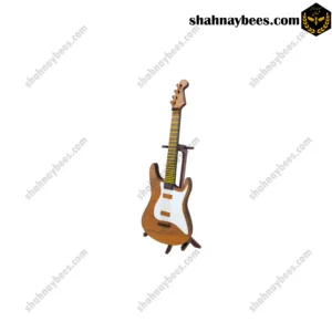 گیتار برقی دکوری کوچک | چوبی