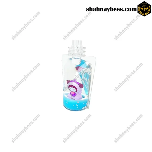 جاقلمی آکواریومی قمقمه ای طرح کرومی رنگ آبی Kuromi