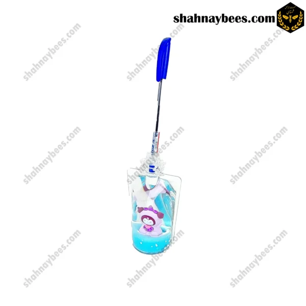 جاقلمی آکواریومی قمقمه ای طرح کرومی رنگ آبی Kuromi3