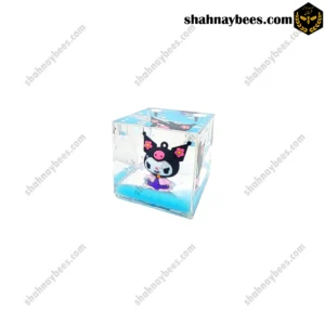 جاقلمی آکواریومی مکعبی طرح کرومی رنگ آبی Kuromi