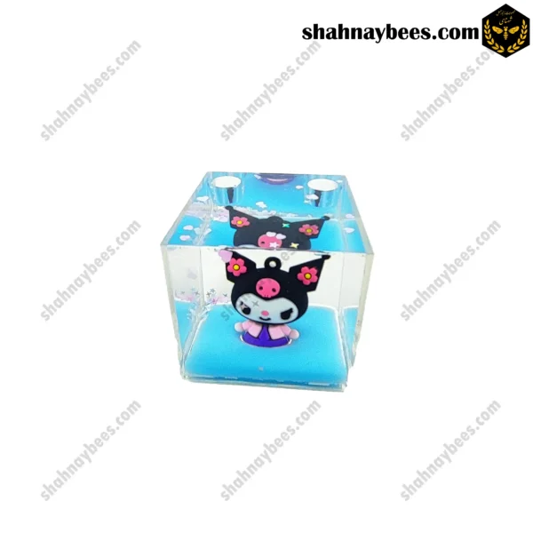 جاقلمی آکواریومی مکعبی طرح کرومی رنگ آبی Kuromi1