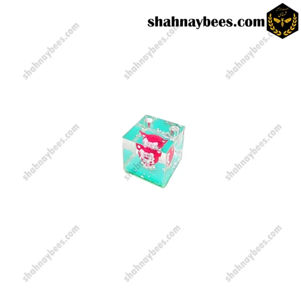 جاقلمی آکواریومی مکعبی طرح کرومی رنگ سبز Kuromi1