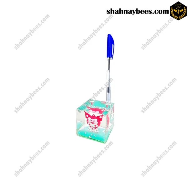 جاقلمی آکواریومی مکعبی طرح کرومی رنگ سبز Kuromi2