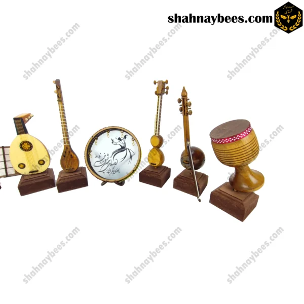 مجموعه ساز سنتی دکوری چوبی2