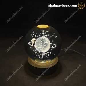 چراغ خواب گوی شیشه ای طرح شازده کوچولو