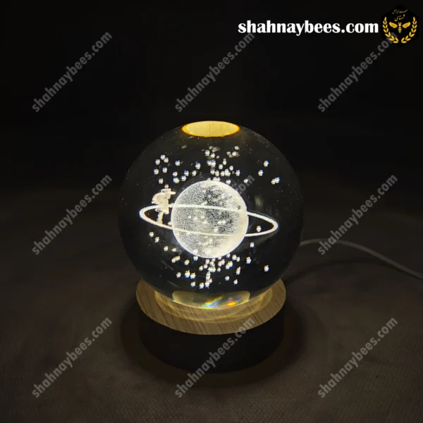 چراغ خواب گوی شیشه ای طرح شازده کوچولو