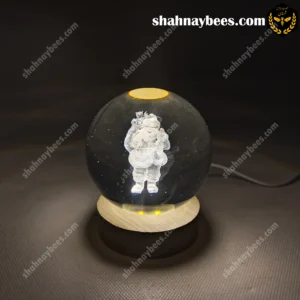 چراغ خواب گوی شیشه ای طرح بابا نوئل