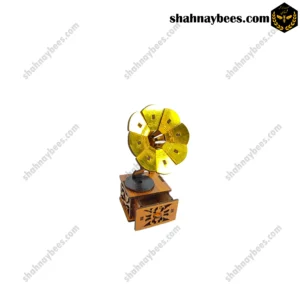 گرامافون دکوری کوچک چوبی