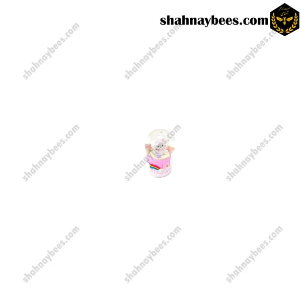 گوی برفی کوچک طرح سگ سفید2
