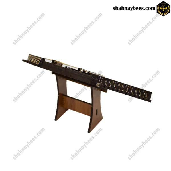 سنتور دکوری کوچک چوبی طرح هخامنش2